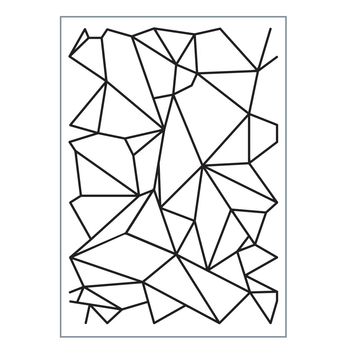 Embossing Folder Grafische Lijnen
