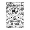 Embossing Folder Congratulations