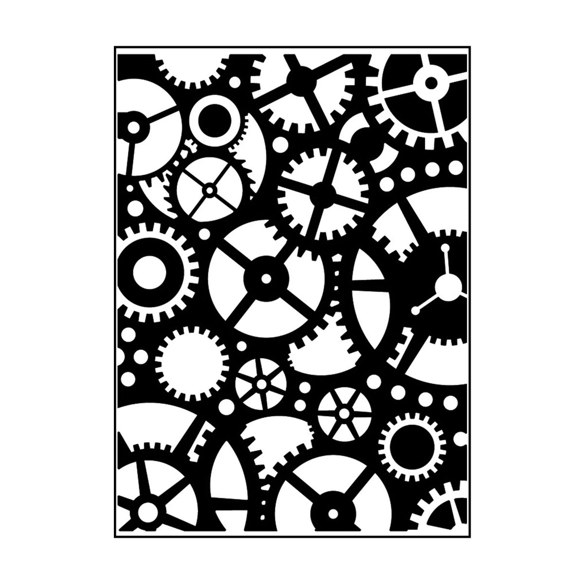 Embossing Folder Tandwielen