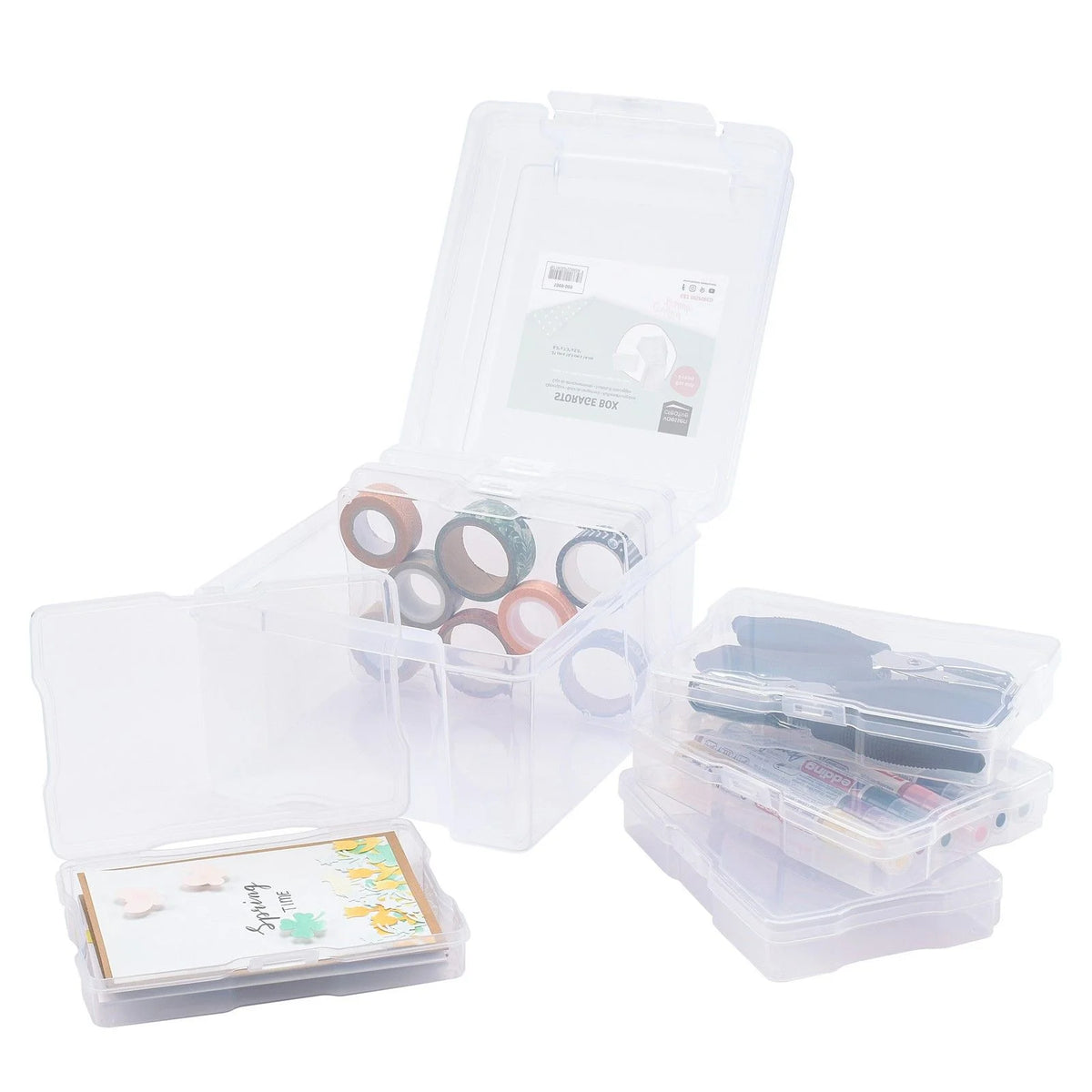 Opbergbox met cassettes
