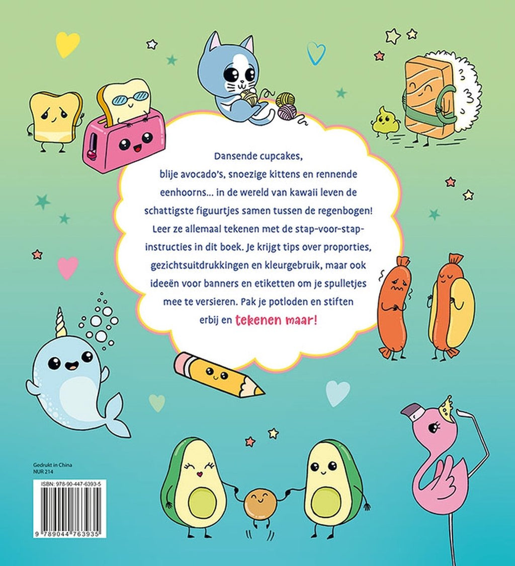 Stap voor stap kawaii leren tekenen