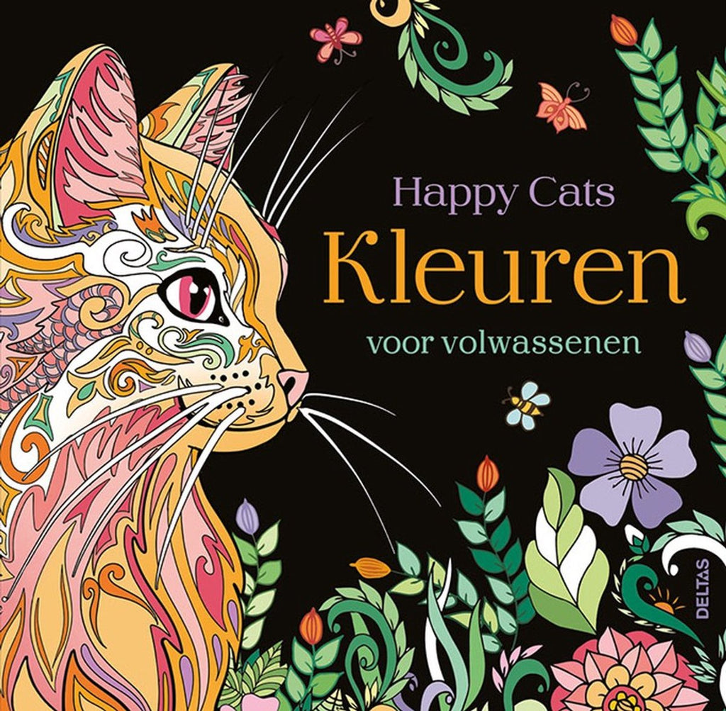Happy Cats - Kleuren voor Volwassenen