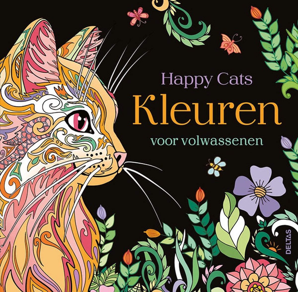 Happy Cats - Kleuren voor Volwassenen
