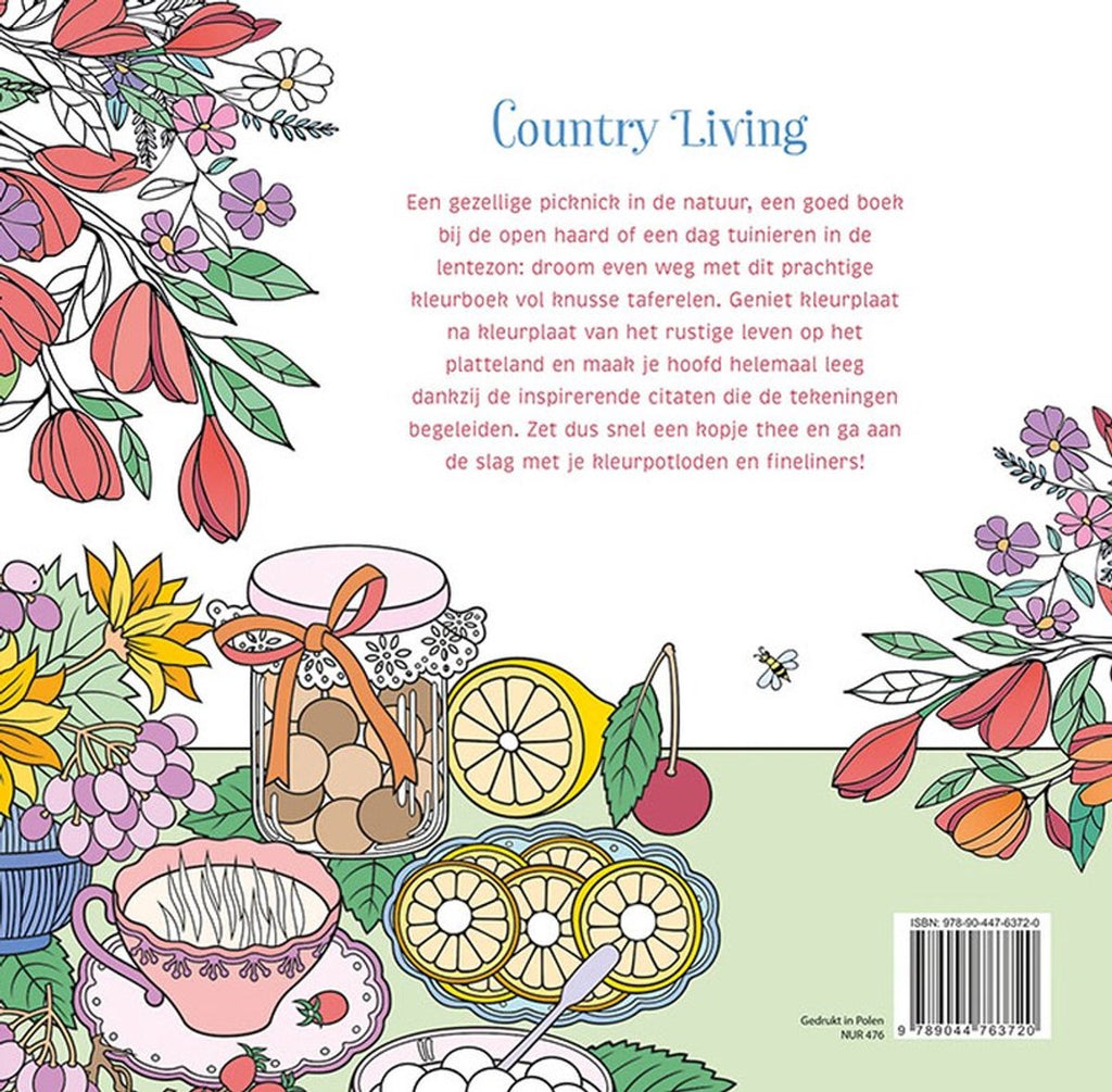 Country Living - Kleuren voor Volwassenen