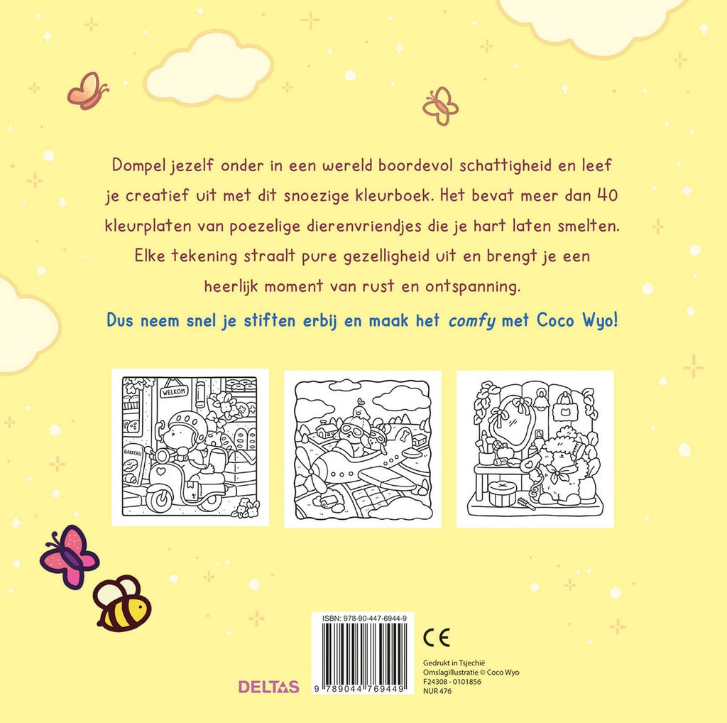 Cozy Cuties - Cute & Comfy Kleurboek
