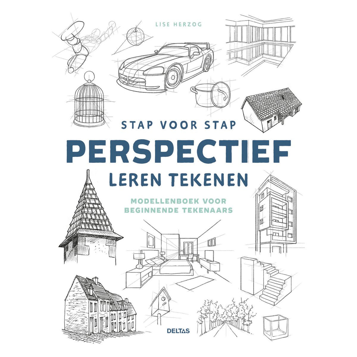 Stap voor stap perspectief leren tekenen
