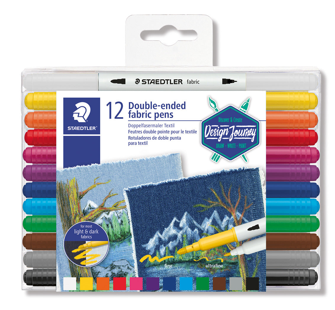 Textielstiften set