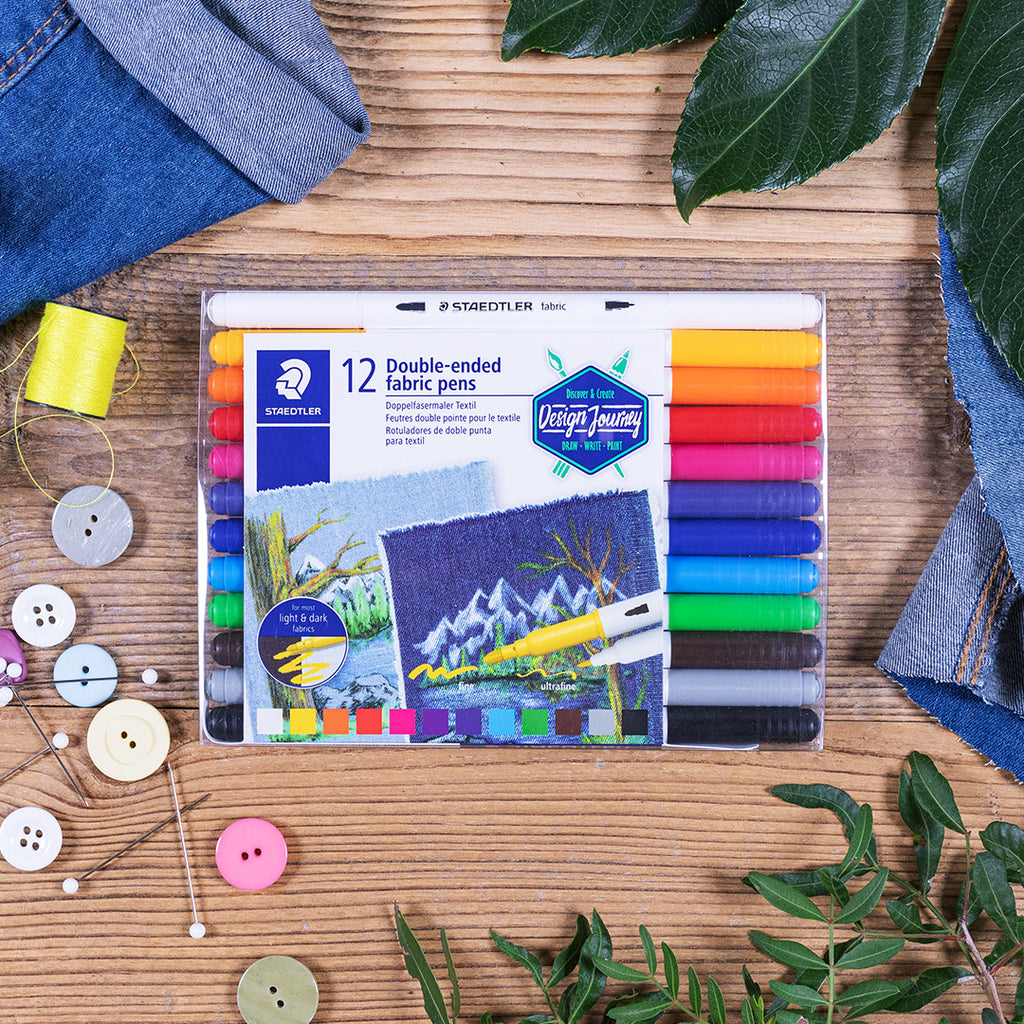 Textielstiften set