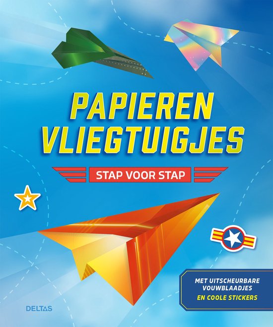 Papieren Vliegtuigjes Stap voor Stap