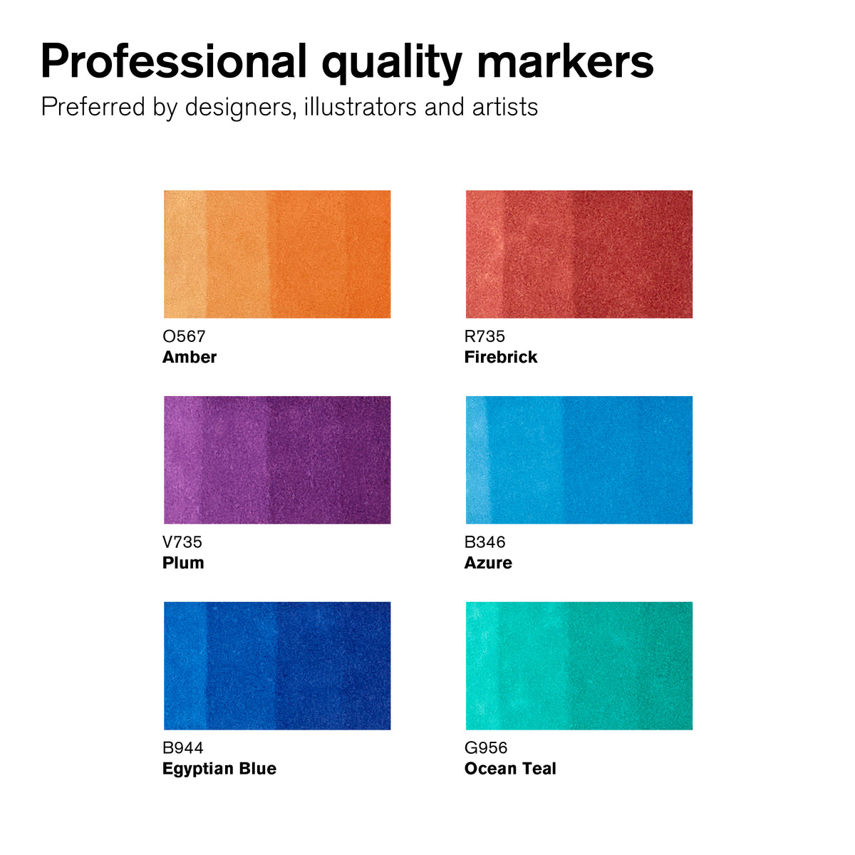 Promarker Brush Rich Tones