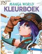 Manga Wereld Kleurboek