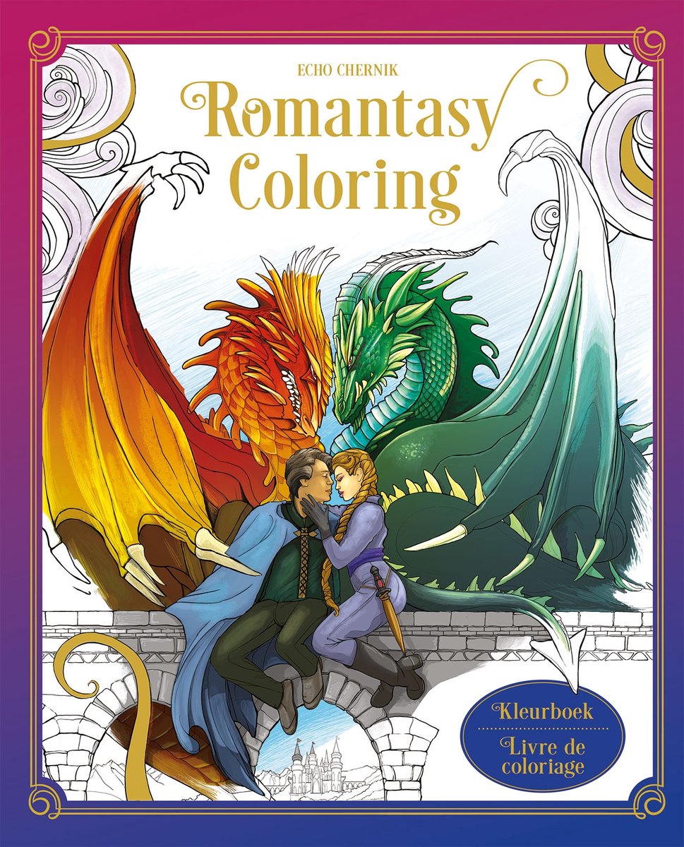 Romantasy Coloring Kleurboek