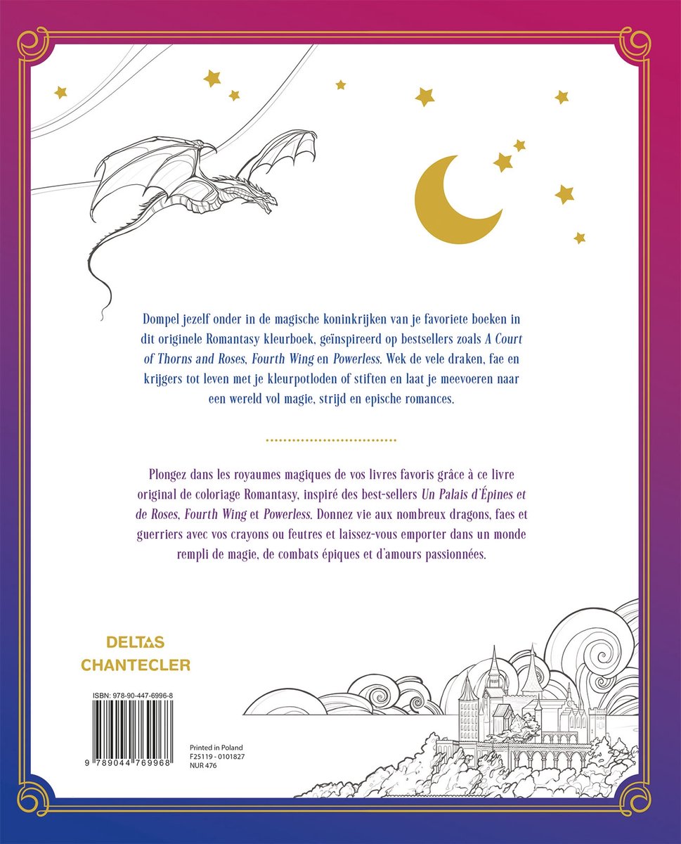 Romantasy Coloring Kleurboek