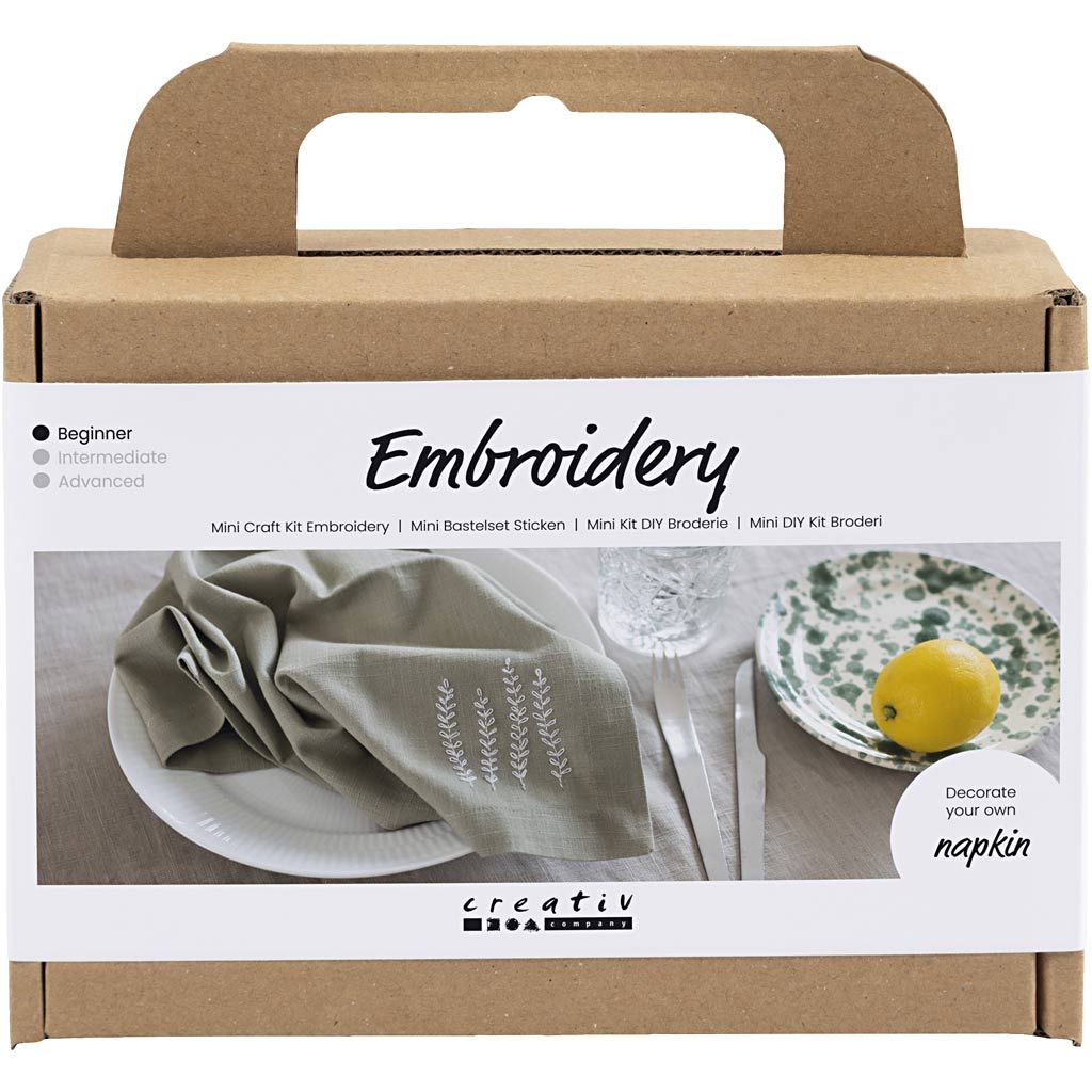 Hobbyset Borduren Servet