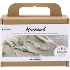 Hobbyset Macramé Sleutelhangers met Kristallen