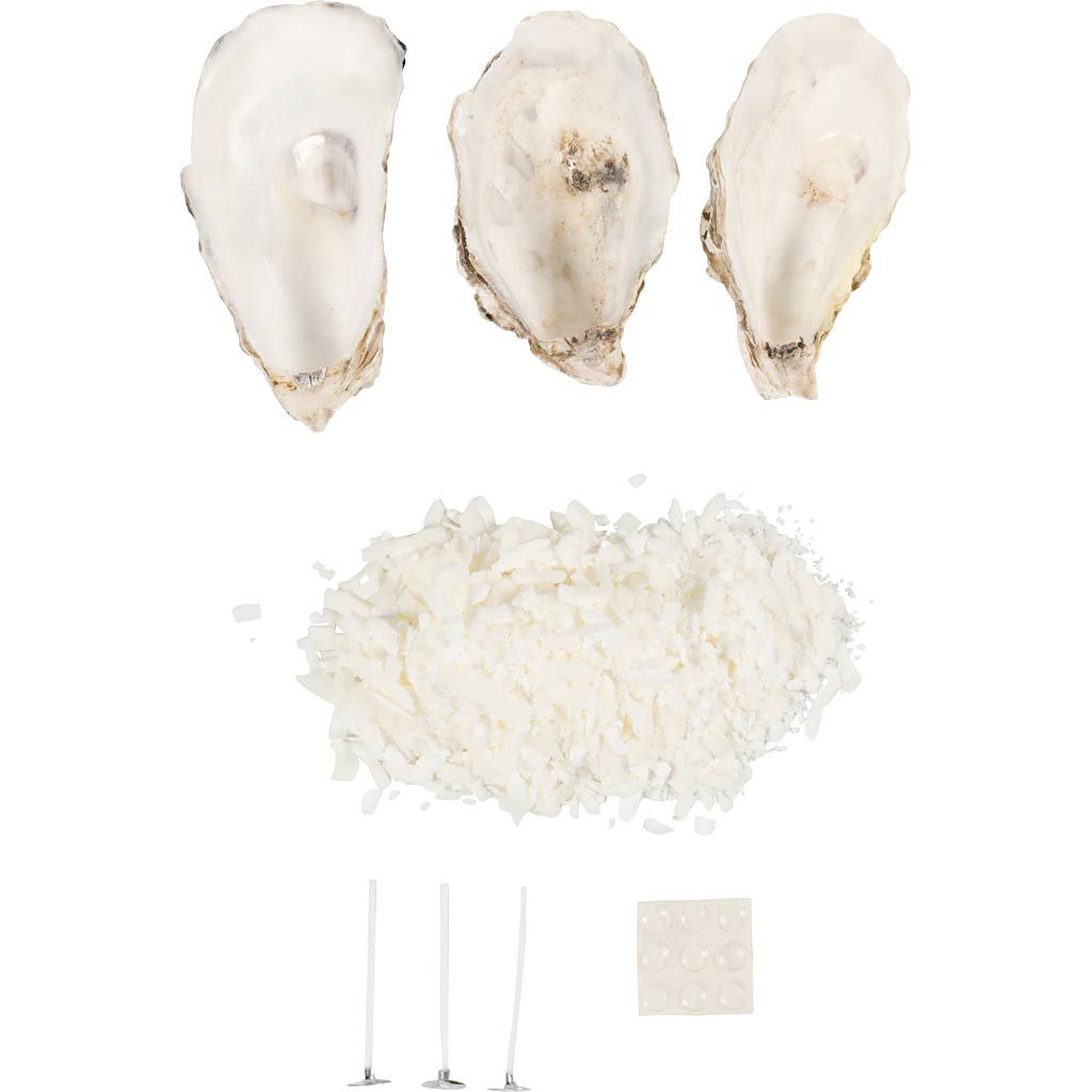Hobbyset Kaarsen in Schelpen