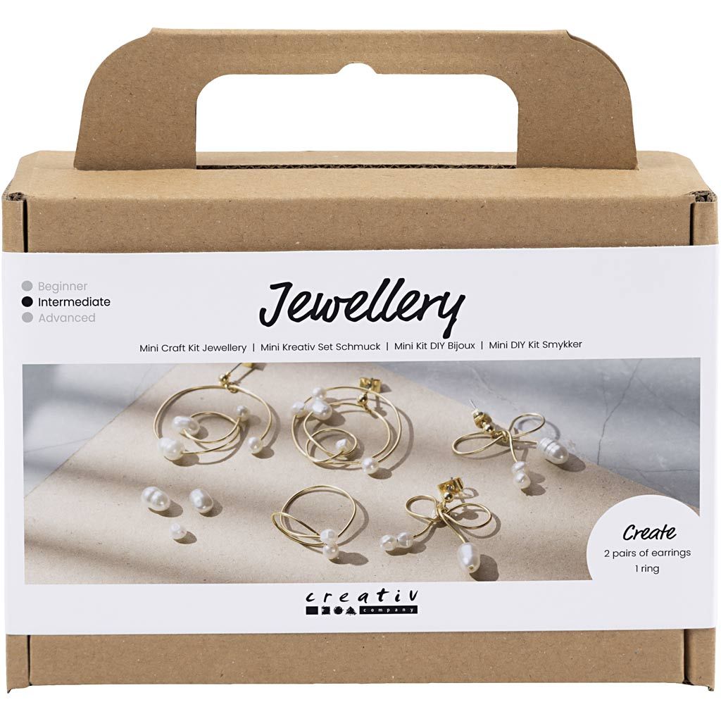 Hobbyset Sieraden Gouden Oorbellen