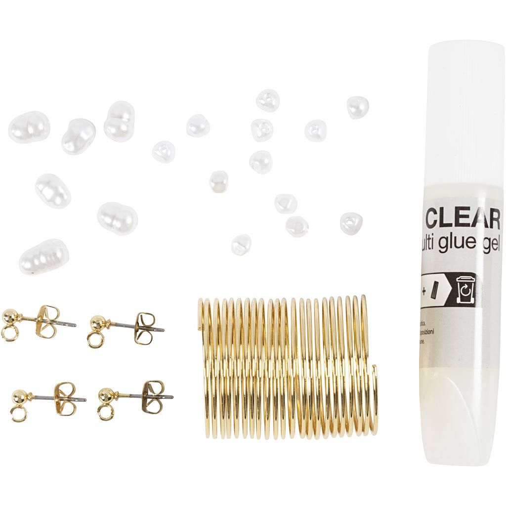 Hobbyset Sieraden Gouden Oorbellen