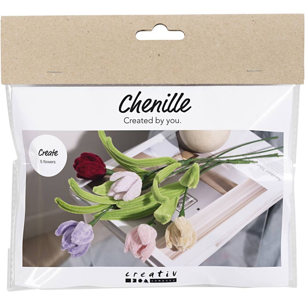 Hobbyset Chenilledraad Tulpen