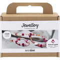 Hobbyset Sieraden Roze agaat