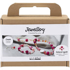 Hobbyset Sieraden Roze agaat