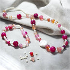 Hobbyset Sieraden Roze agaat