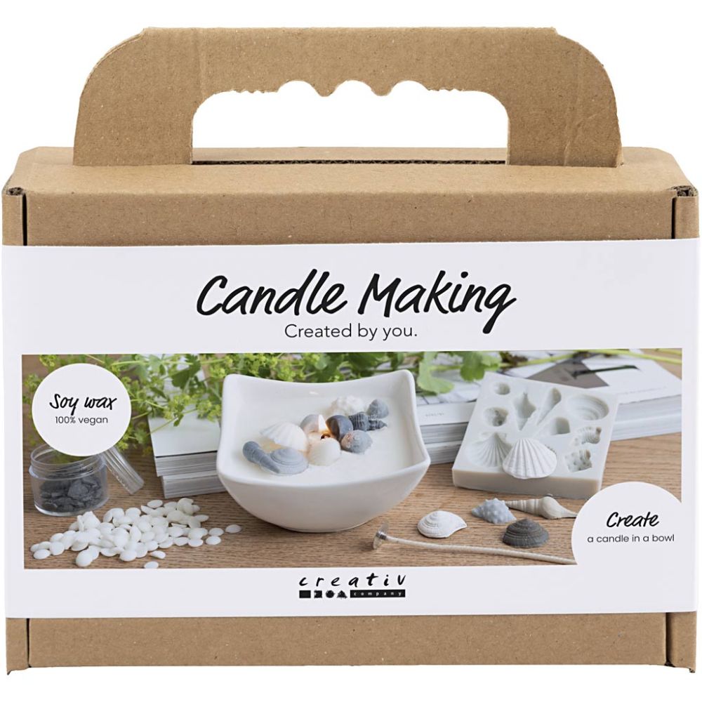 Hobbyset Kaars met Schelpjes