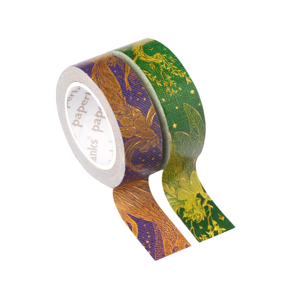 Washi Tape Olive & Violet Fairy
