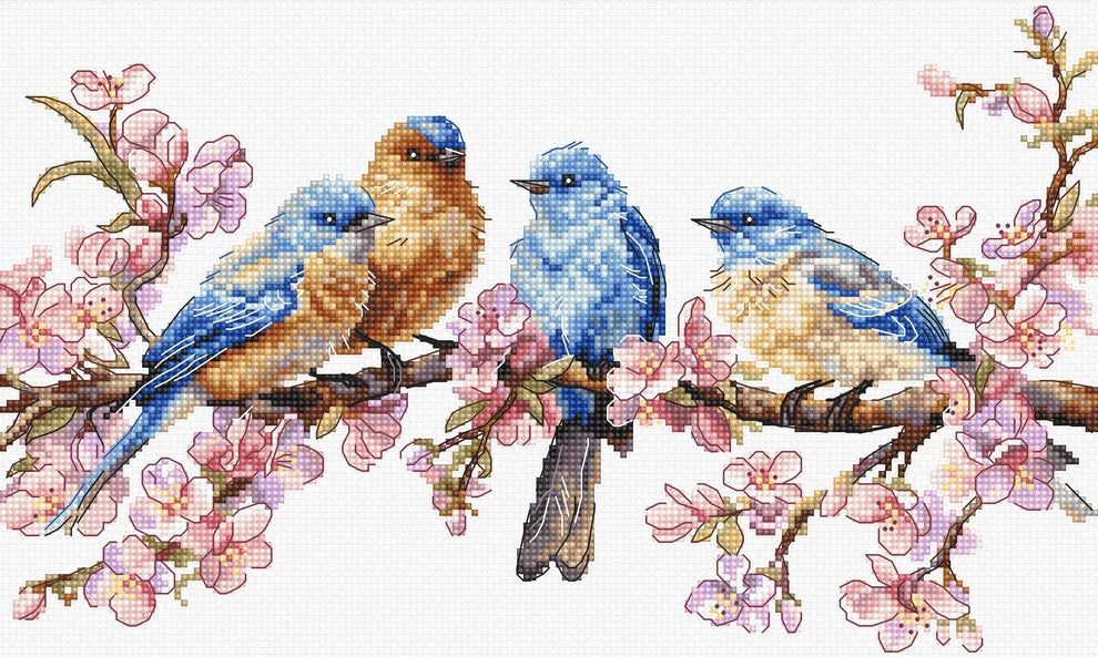 Borduurpakket Spring Bloom