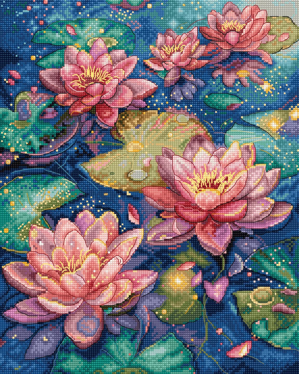 Borduurpakket Water Lily