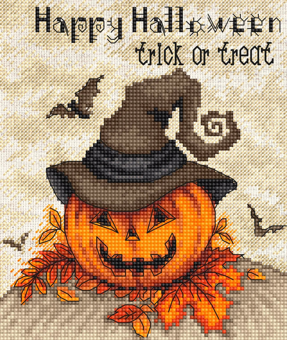 Borduurpakket Trick Or Treat