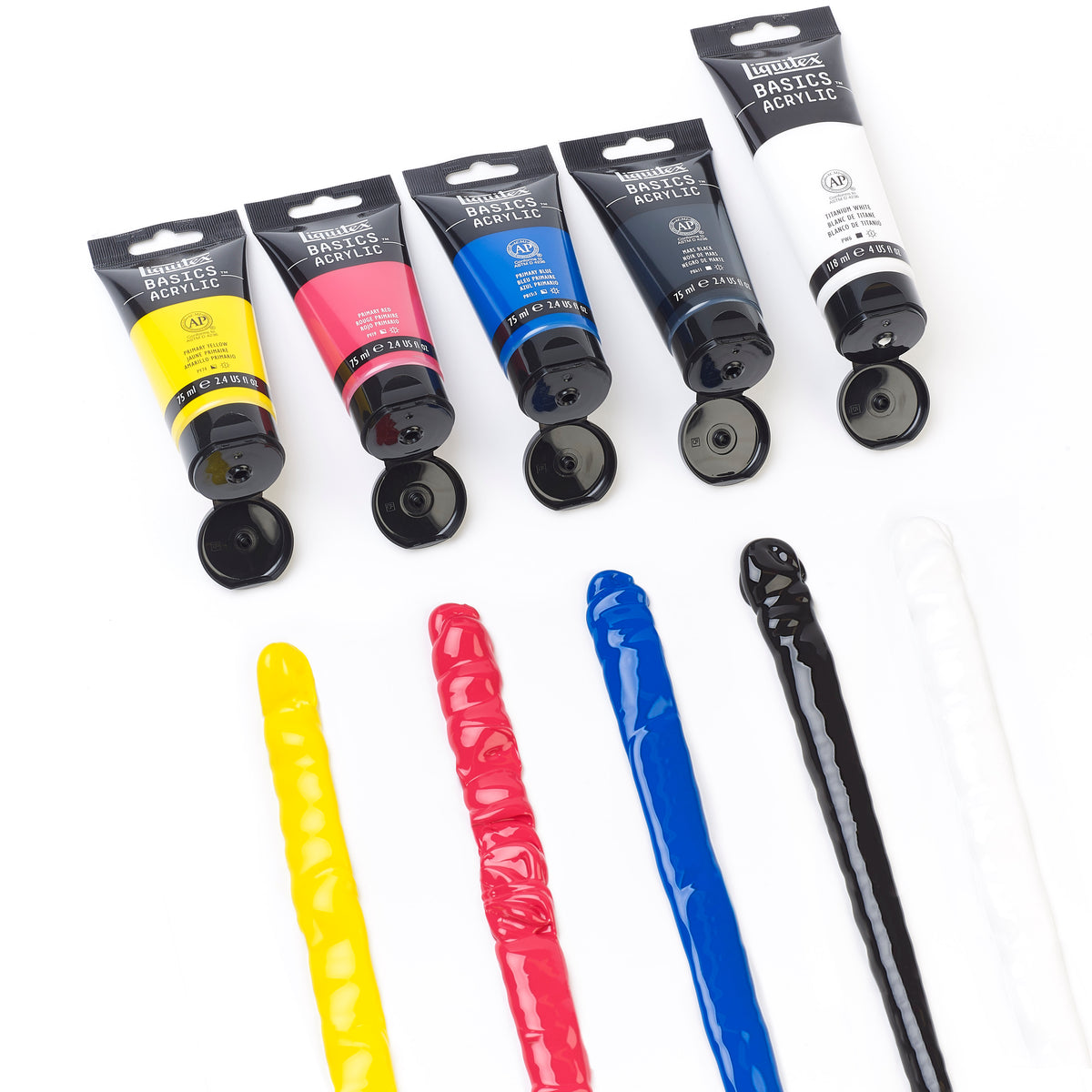Liquitex Basics set 4x75 ml + 118 ml