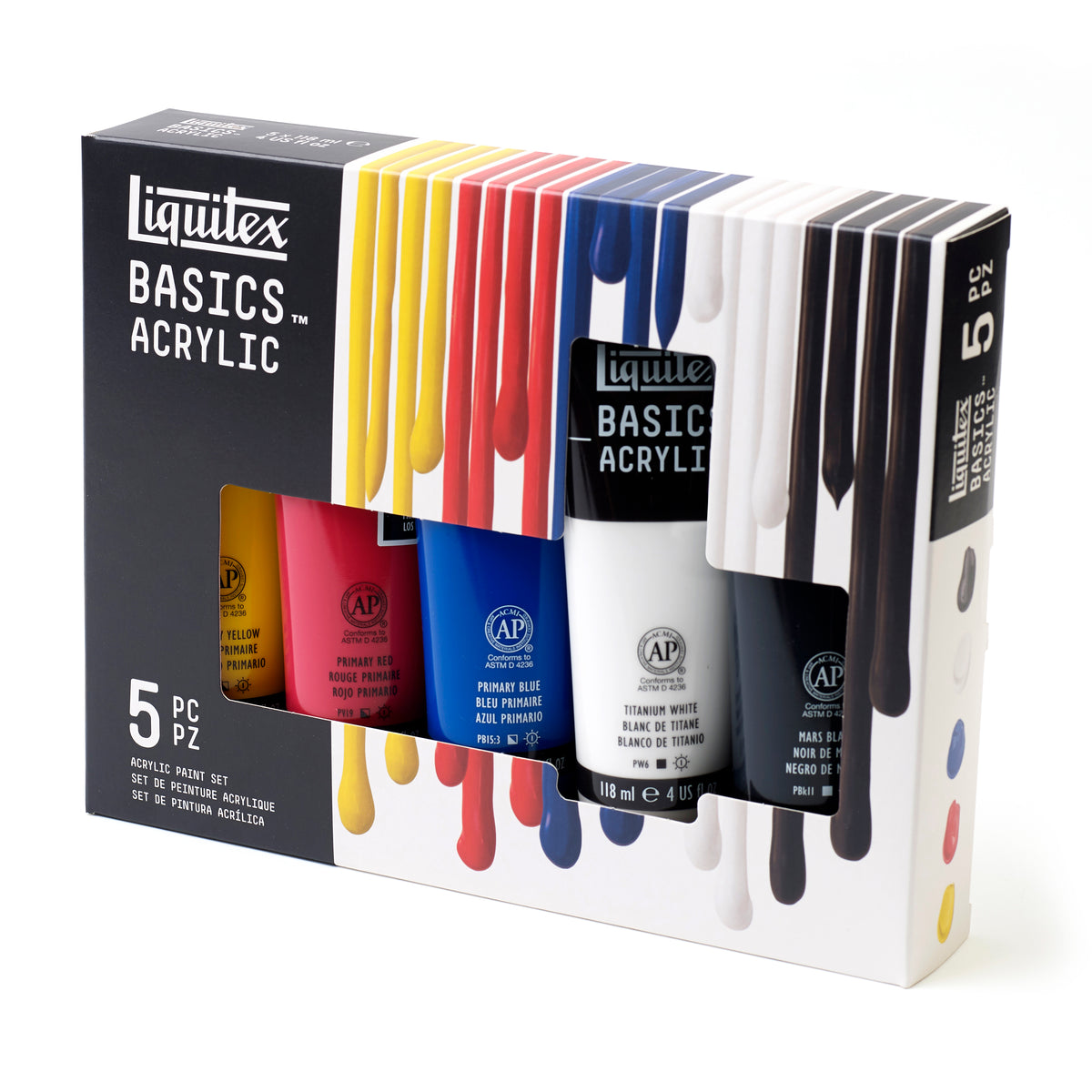 Liquitex Basics set 5x118 ml