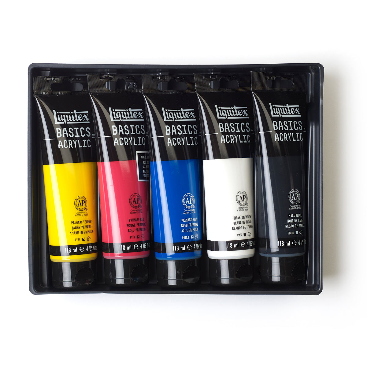 Liquitex Basics set 5x118 ml