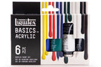 Liquitex Basics set 6x22ml primaire kleuren