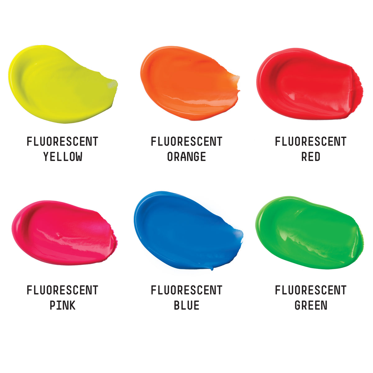 Liquitex Basics set 6x118ml Fluorescents