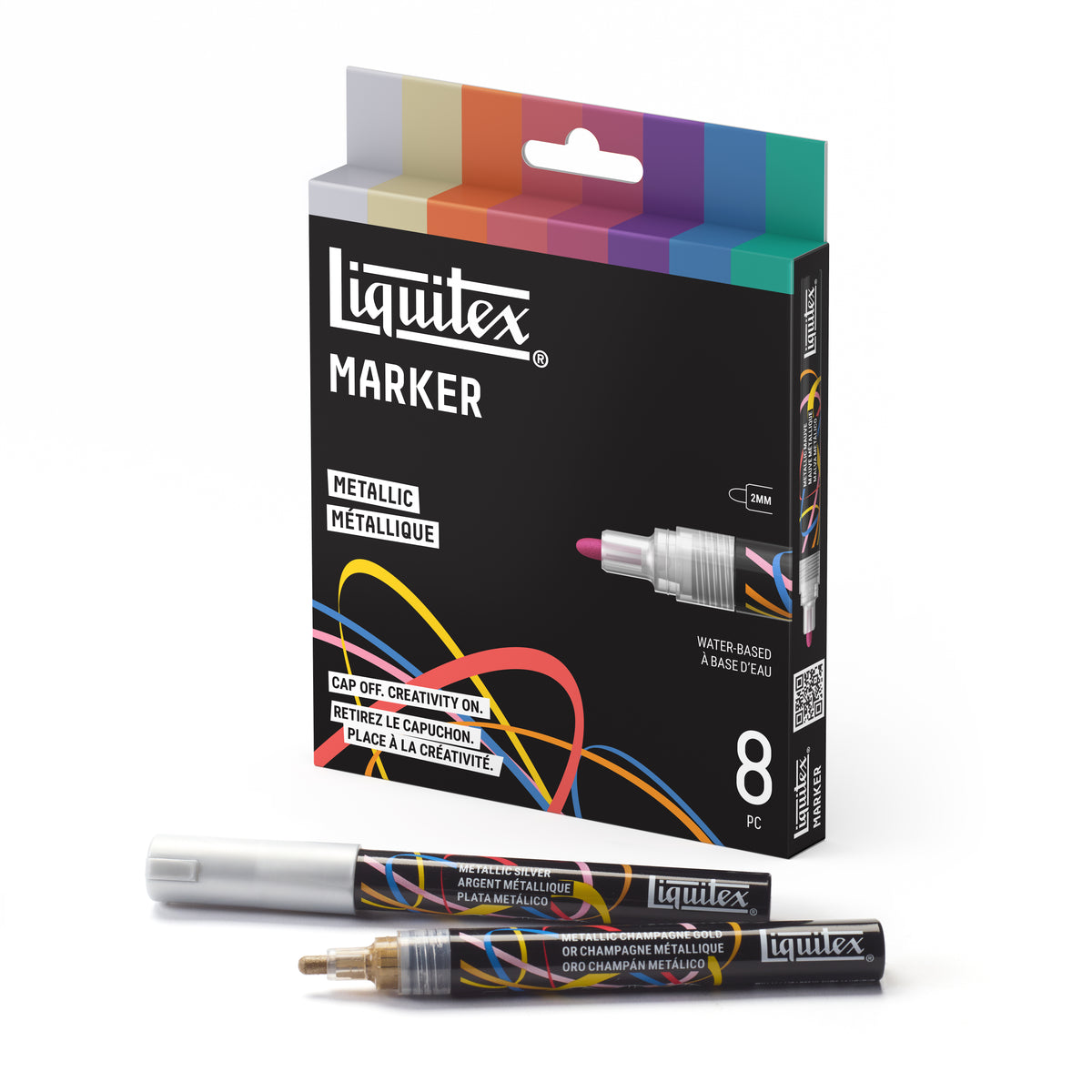 Acrylmarker set Metallic