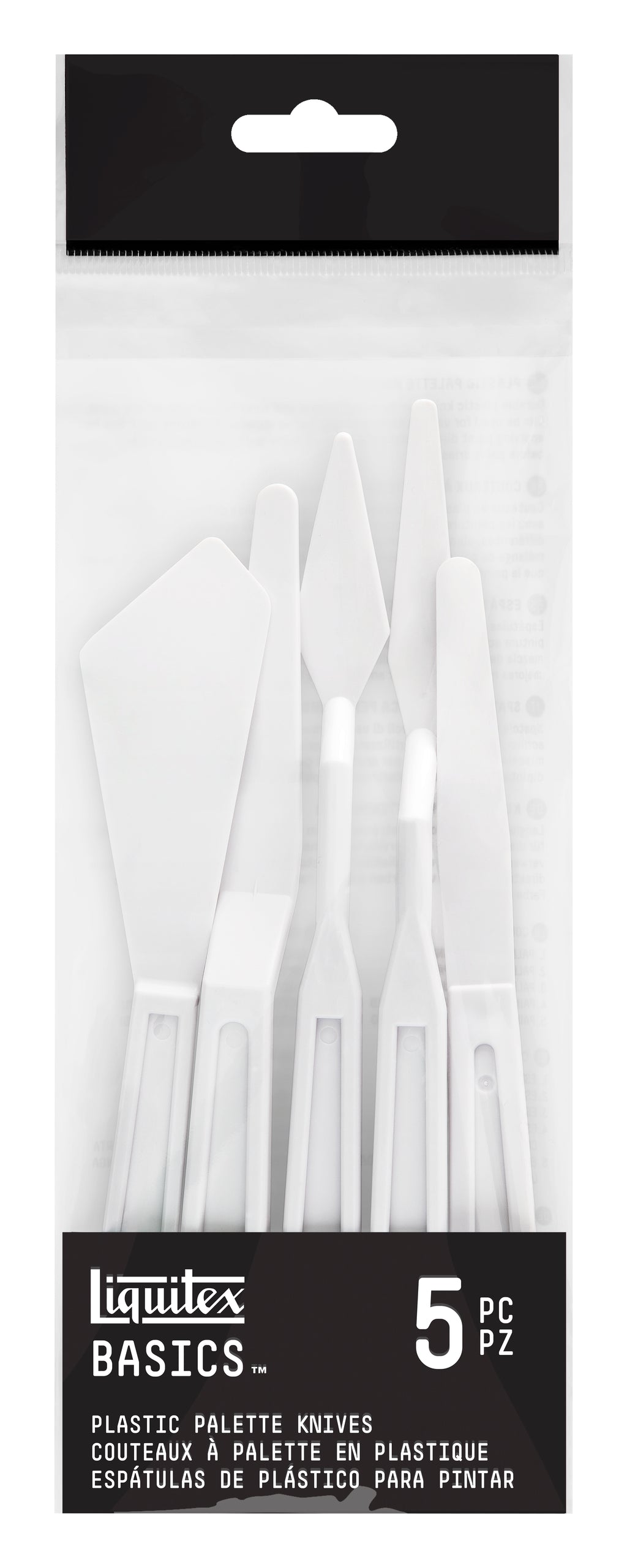 Paletmessen plastic set