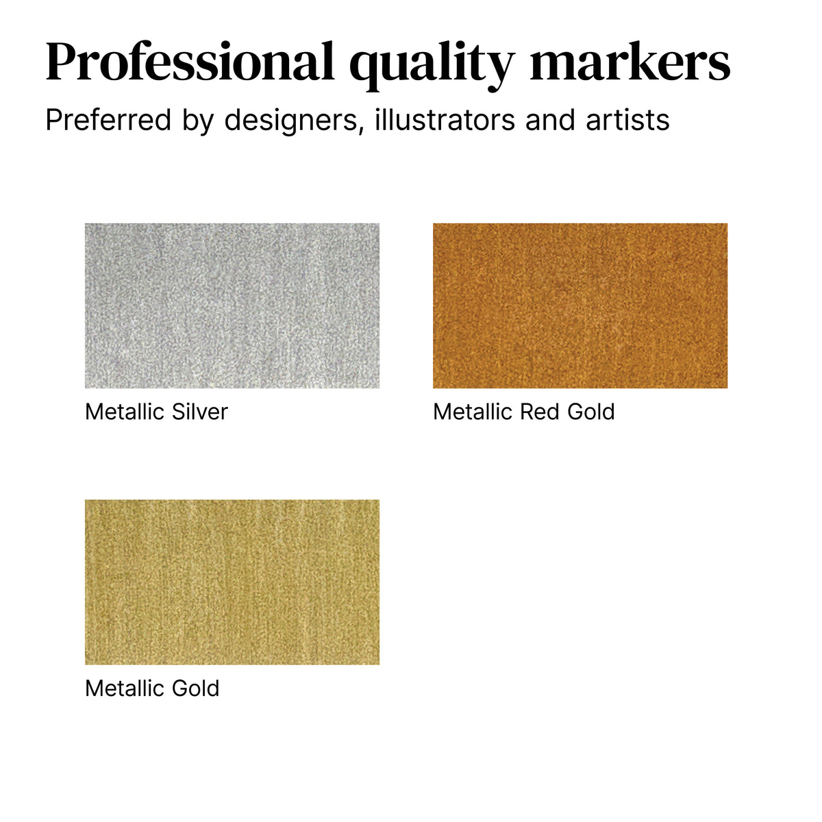 Promarker Metallic Set