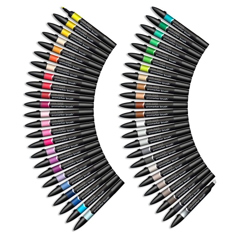 Promarker Brush Essential Collection Set (48 stuks)