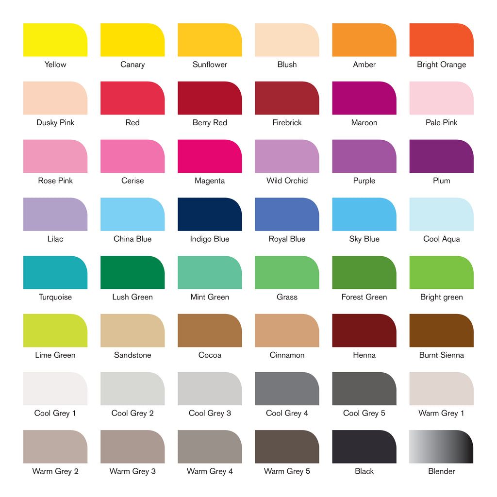 Promarker Brush Essential Collection Set (48 stuks)