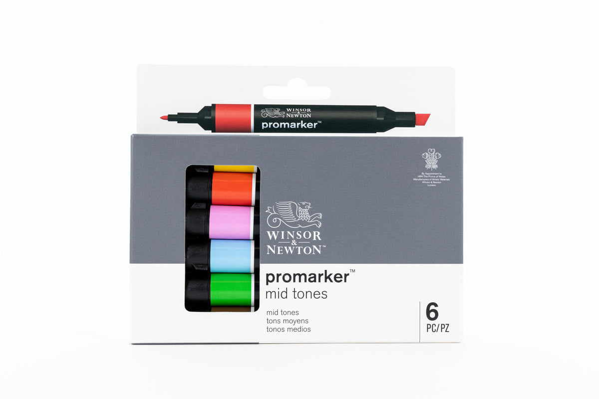 Promarker Mid Tones Set