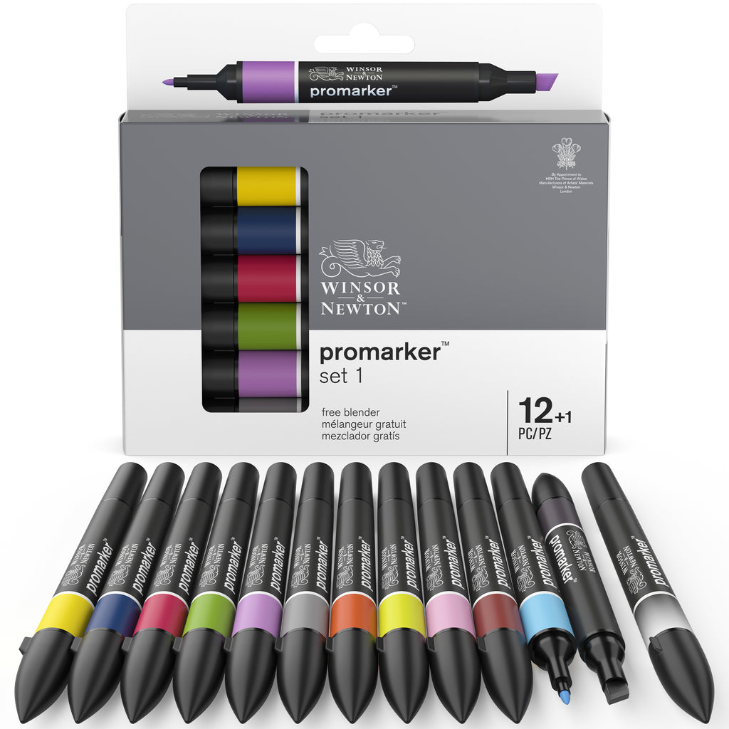 Promarker Set 1 (12 + 1 stuks)