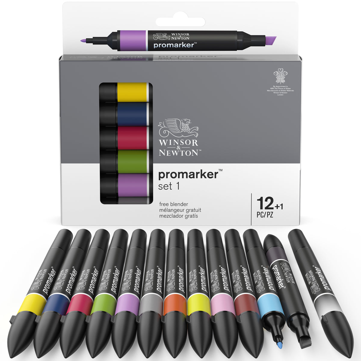 Promarker Set 1 (12 + 1 stuks)