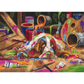 Borduurpakket Puppy Picasso