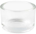 Glazen pot rond