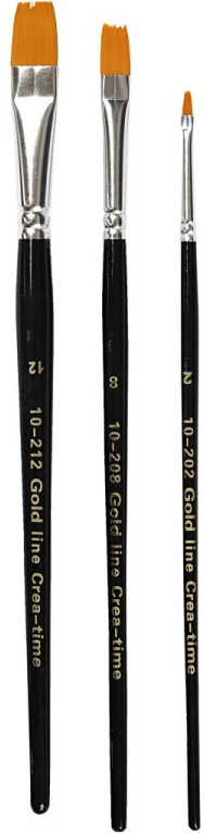 Gold Line Penseel set plat