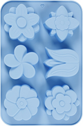 Siliconen mal bloemen