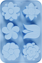 Siliconen mal bloemen