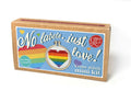 Borduurpakket Matchbox No Labels, Just Love